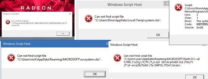Comment réparer Impossible de trouver le fichier de script dans Windows 10