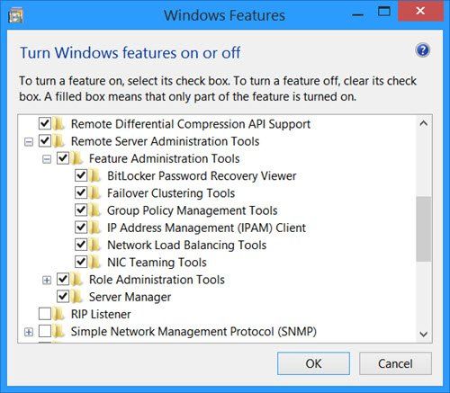 Installera grupppolicyhanteringskonsolen i Windows 10