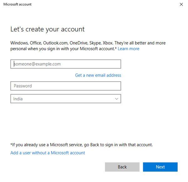 उपयोगकर्ताओं को Windows 10 डिवाइस में जोड़ें