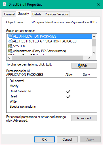 Pulihkan TrustedInstaller sebagai pemilik dan izin defaultnya di Windows 10