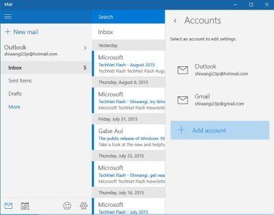 تلميحات ونصائح حول تطبيق Windows 10 Mail