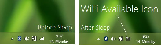Internets vai Wi-Fi tiek atvienoti pēc miega režīma operētājsistēmā Windows 10
