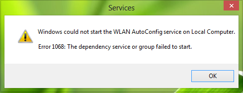 Windows ne peut pas démarrer le service de configuration automatique wlan