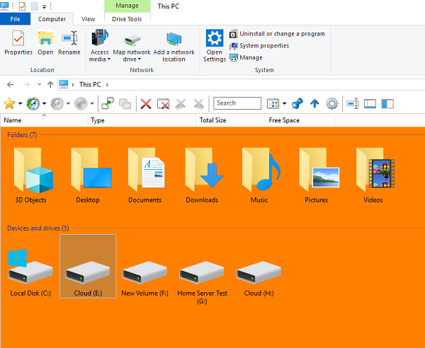 Paano baguhin ang background ng isang folder sa Windows 10