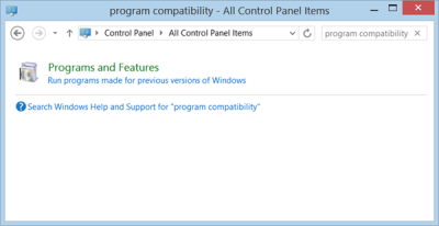 Инструмент за отстраняване на неизправности при програмна съвместимост в Windows 10