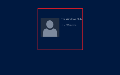 Cara menukar warna latar skrin log masuk Windows 8