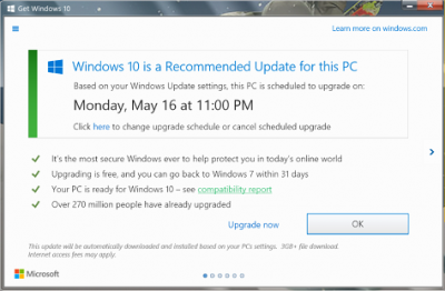 Hur man överför eller avbryter en uppgradering till Windows 10