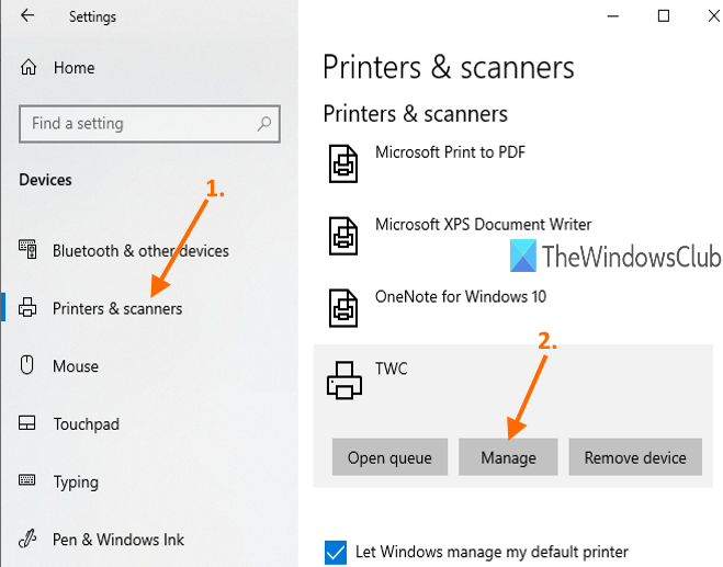 Comment renommer une imprimante sous Windows 10