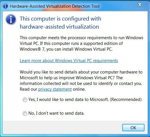 Да ли ваш Виндовс рачунар подржава виртуелизацију?
