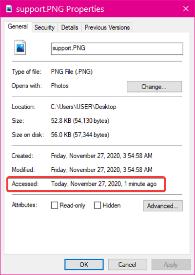 כיצד להפעיל או להשבית את עדכוני חותמת זמן הגישה האחרונה של NTFS