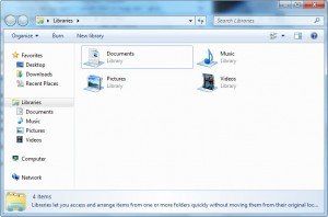 Накарайте Windows Explorer да отваря папката Computer вместо Libraries