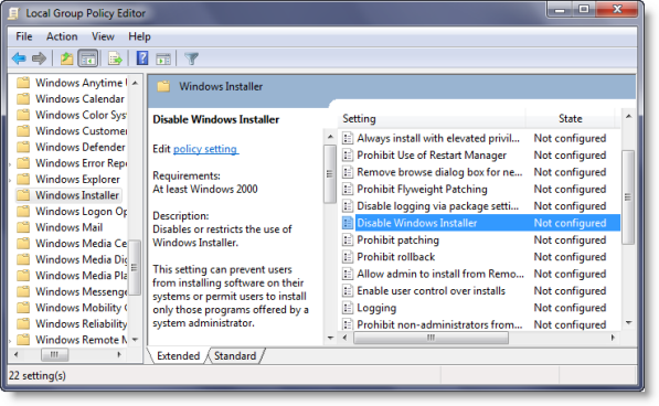 Så här blockerar du användare från att installera eller köra program i Windows 10