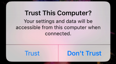 iOS-laite ei näy iTunes for Windowsissa