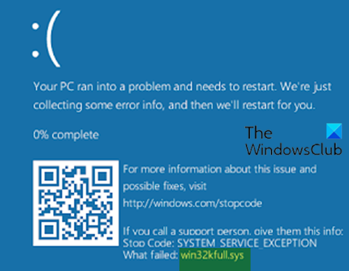 Коригирайте грешката на синия екран на win32kfull.sys в Windows 10