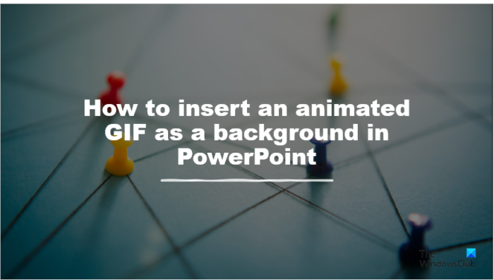 Comment insérer un GIF animé dans un document Word