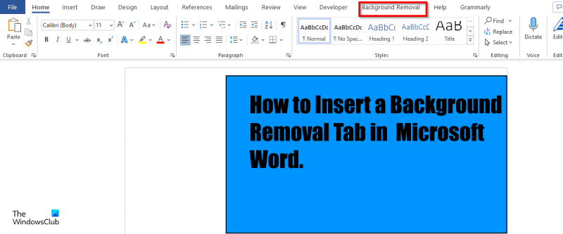Как да вмъкнете и използвате Background Removal в Word
