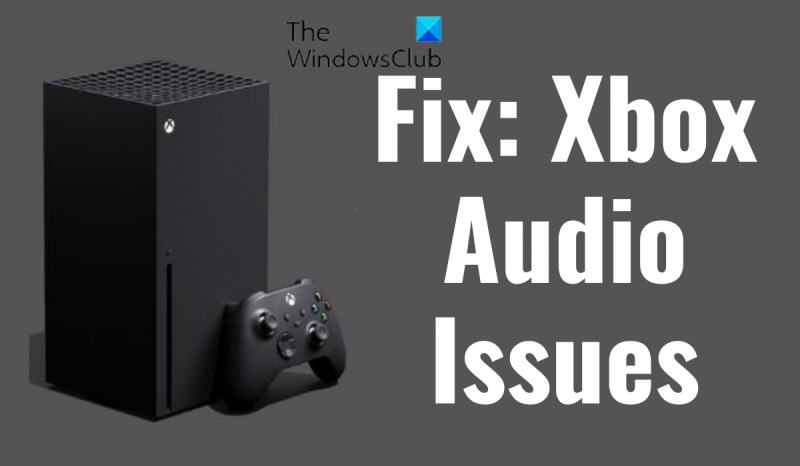 Fehlerbehebung bei Xbox-Soundproblemen