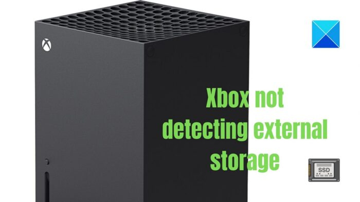 Xbox nezjistil externí úložiště [Opraveno]