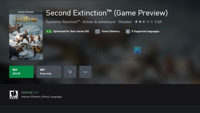 Avance del segundo juego de Extinction