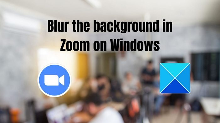 Как да замъглите фона в Zoom срещата на лаптоп